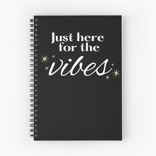 Item preview, Just here for the vibes designed and sold by CheerfulBee.