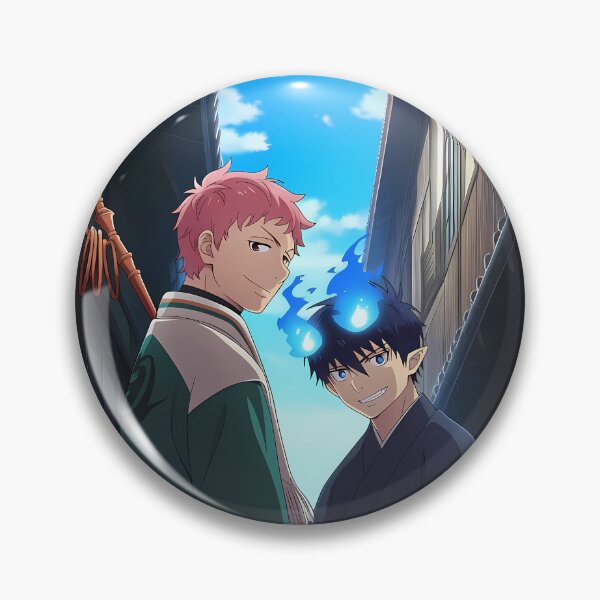 Item preview, Renzo Shima Blue Exorcist Kimono Alley Glow designed and sold by bystudiolereve.