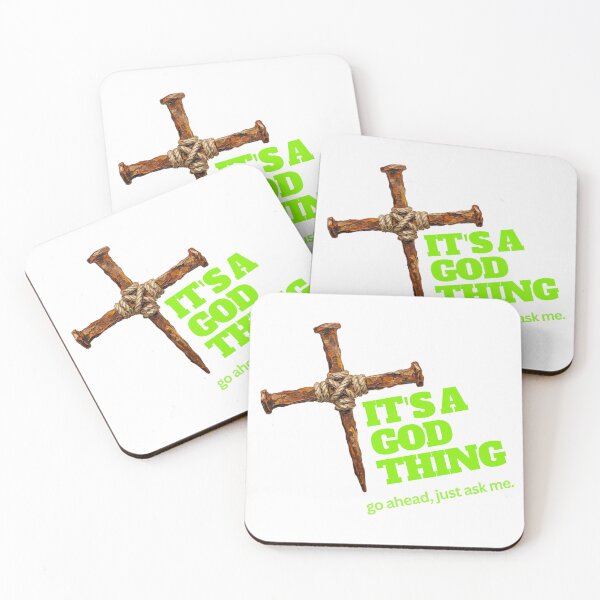 Item preview, It's a GOD thing - lime 2 designed and sold by Cane & Abel Creations ..