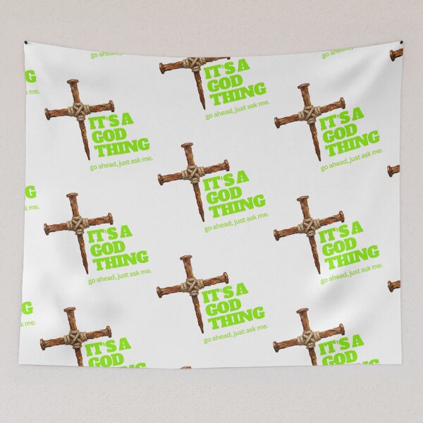 Item preview, It's a GOD thing - lime 2 designed and sold by Cane & Abel Creations ..