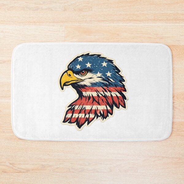 Item preview, Retro 4th of July Vintage Patriotic American Eagle Americana designed and sold by thepixelcloset.