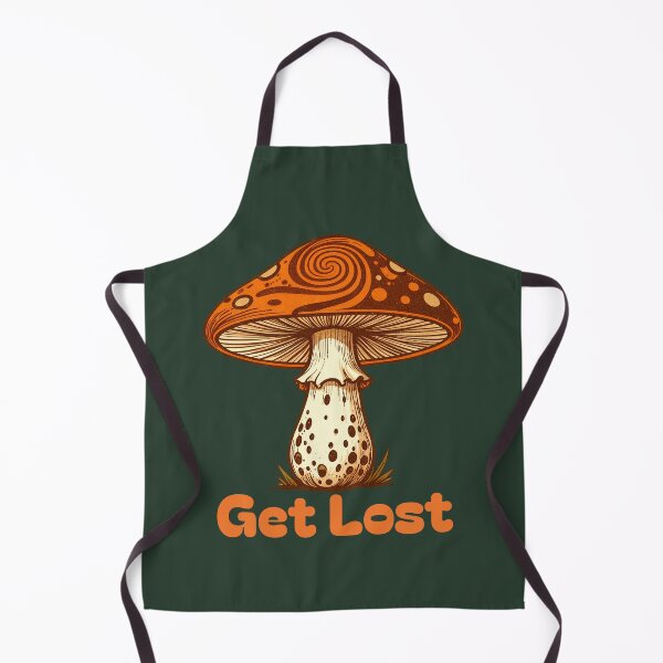 Item preview, Get Lost, Retro 1970's Psychedelic Mushroom designed and sold by WrenAndWhimsy.