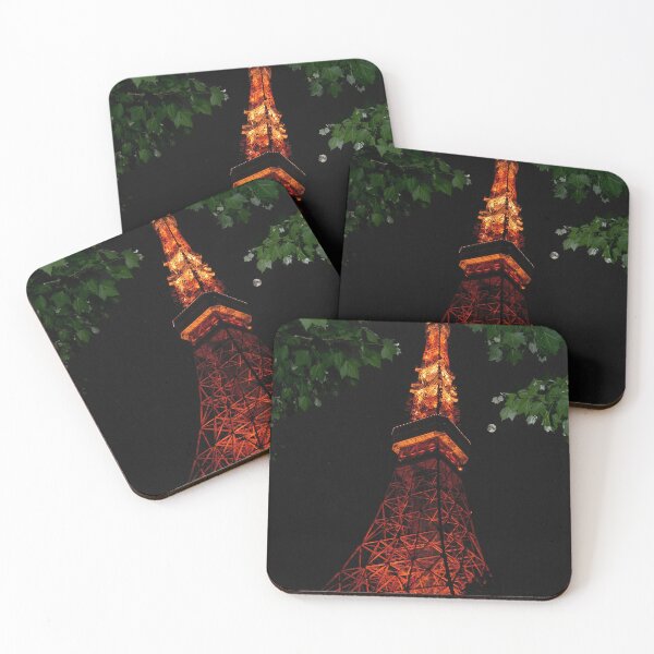 Item preview, Tokyo Tower Night designed and sold by rlrutherford.