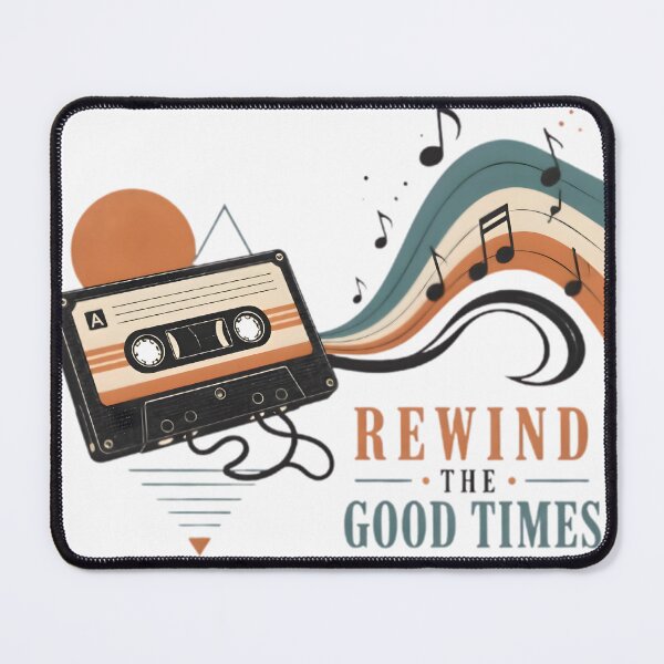 Item preview, Rewind The Good Times Premium Lo-Fi Music Art designed and sold by smouzy.