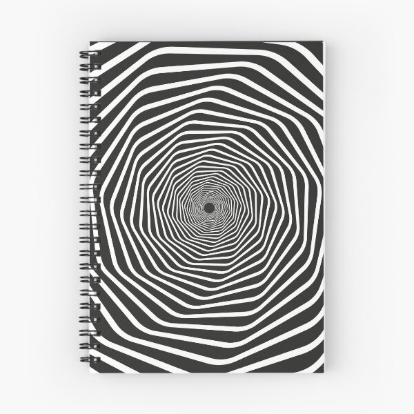 Item preview, Geometric Optical Illusion Hypnotic Vortex Art designed and sold by rich-moda.
