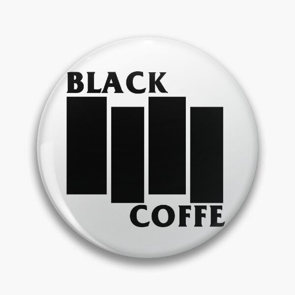 Item preview, Black coffee over white designed and sold by retropic_.