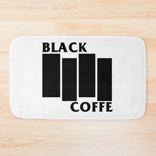 Item preview, Black coffee over white designed and sold by retropic_.