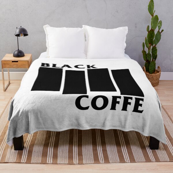 Item preview, Black coffee over white designed and sold by retropic_.