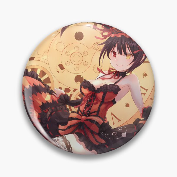 Item preview, Kurumi Tokisaki Date A Live Floating Golden Clock Style designed and sold by bystudiolereve.