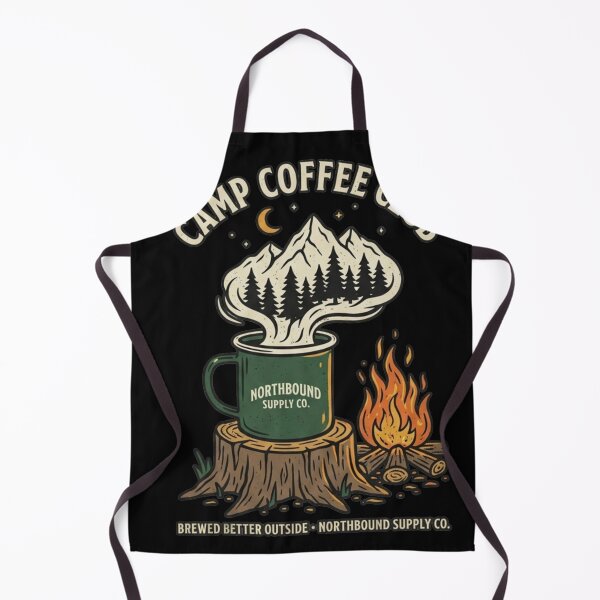 Item preview, Camp Coffee Club designed and sold by Stickersdevelop.