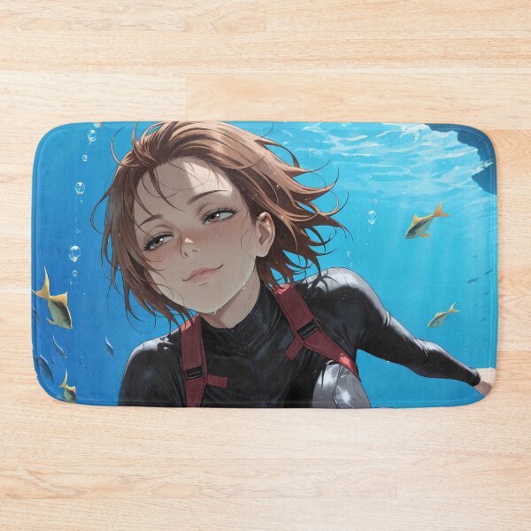 Item preview, Chisa Kotegawa Grand Blue Dynamic Underwater Swim designed and sold by bystudiolereve.
