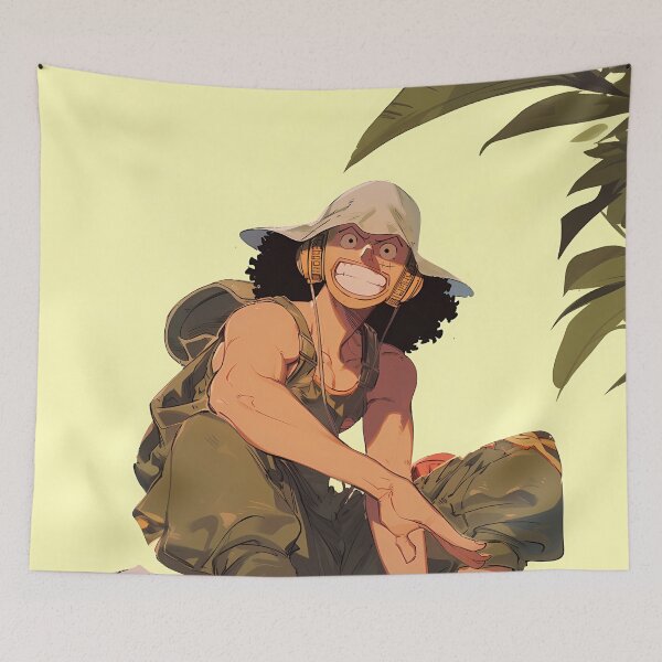 Item preview, Usopp One Piece Tree Branch Pirate Grin designed and sold by bystudiolereve.