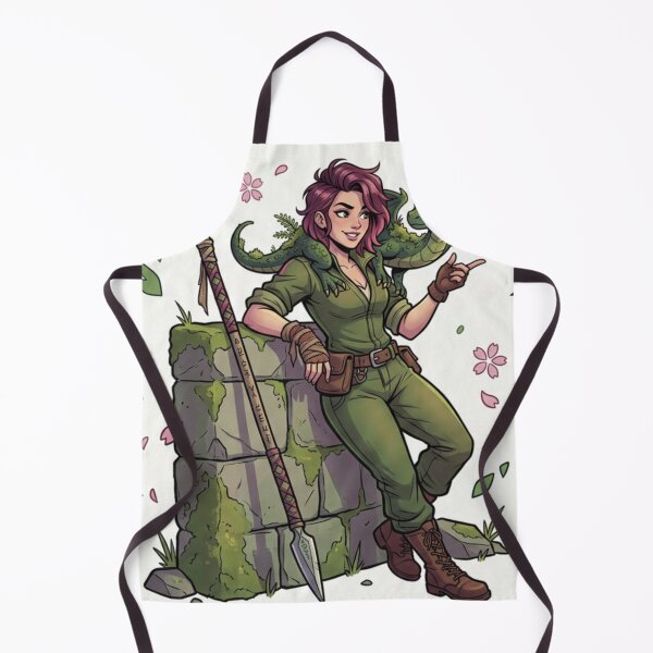 Item preview, Warrior with her baby moss dragon designed and sold by Ramases-Merch.
