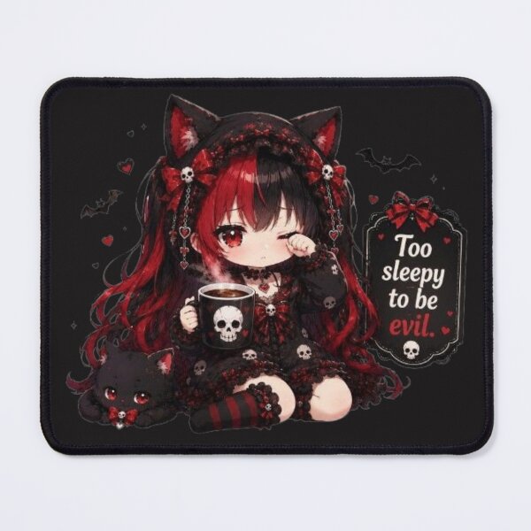 Item preview, Copy of Copy of Copy of Copy of  Cute Gothic Anime Girl Everything Sucks  designed and sold by Revyra.
