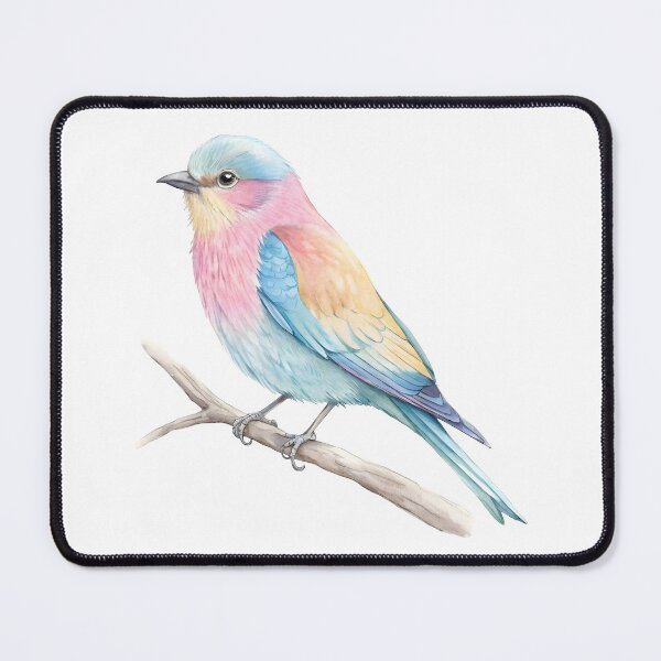 Item preview, Rainbow Feathered Beauty designed and sold by trendspatterns.