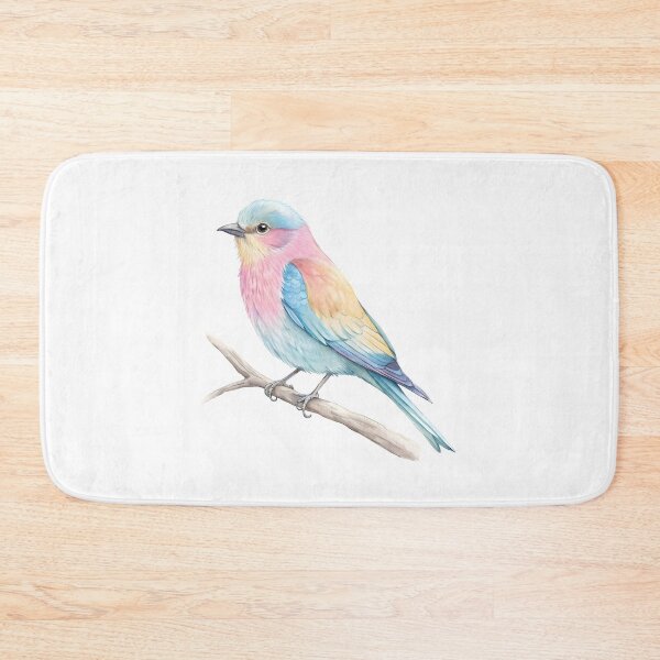 Item preview, Rainbow Feathered Beauty designed and sold by trendspatterns.
