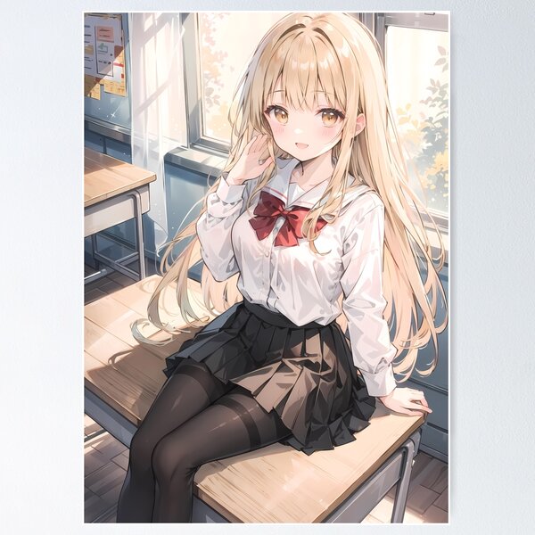 Item preview, Mahiru Shiina Angel Next Door Classroom Ribbon Smile designed and sold by bystudiolereve.
