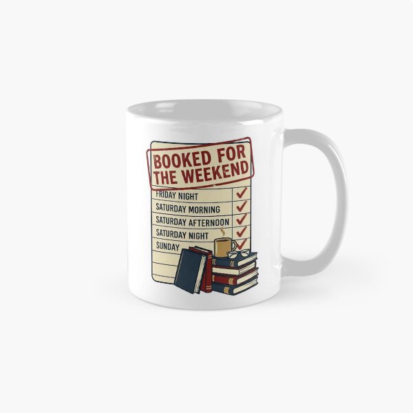 Item preview, Booked For The Weekend designed and sold by Northbound Press.