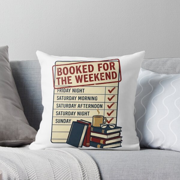 Item preview, Booked For The Weekend designed and sold by Northbound Press.