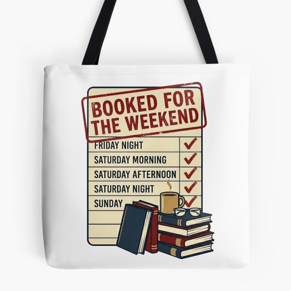 Item preview, Booked For The Weekend designed and sold by Northbound Press.