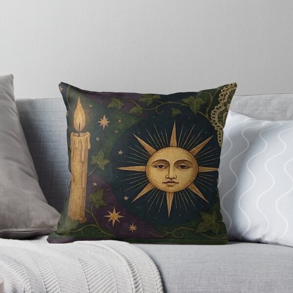 Item preview, Vintage sun and moon whimsigoth designed and sold by BrontesWhimsyStore.
