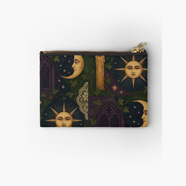 Item preview, Vintage sun and moon whimsigoth designed and sold by BrontesWhimsyStore.