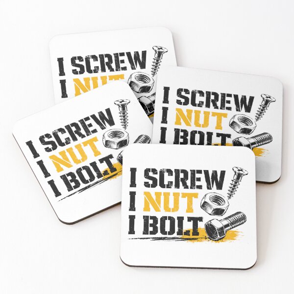 Item preview, I screw, I nut, I bolt designed and sold by FORTNITEFILTHYBANTER.