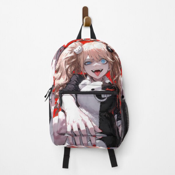 Item preview, Monokuma Danganronpa Junko Style Red Chaos Anime Girl designed and sold by MicaheHaffner.
