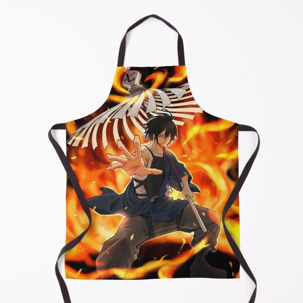 Item preview, Benimaru Shinmon Fire Force Matoi Flame Stance designed and sold by MicaheHaffner.