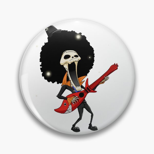 Item preview, Brook One Piece Chibi Guitar Groove designed and sold by MicaheHaffner.