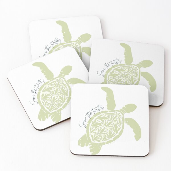 Item preview, Save the Turtles Sticker | Sea Turtle Coastal Aesthetic | Ocean Lover Vinyl Decal designed and sold by sophiebeckham13.