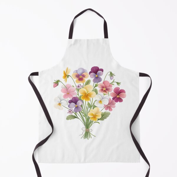 Item preview, Pastel Pansy Bouquet designed and sold by trendspatterns.