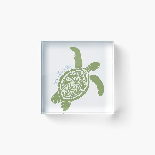 Item preview, Save the Turtles Sticker | Sea Turtle Coastal Aesthetic | Ocean Lover Vinyl Decal designed and sold by sophiebeckham13.