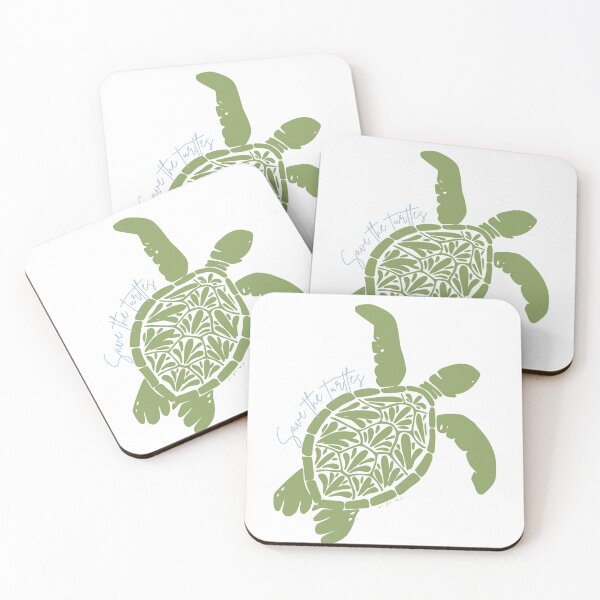 Item preview, Save the Turtles Sticker | Sea Turtle Coastal Aesthetic | Ocean Lover Vinyl Decal designed and sold by sophiebeckham13.