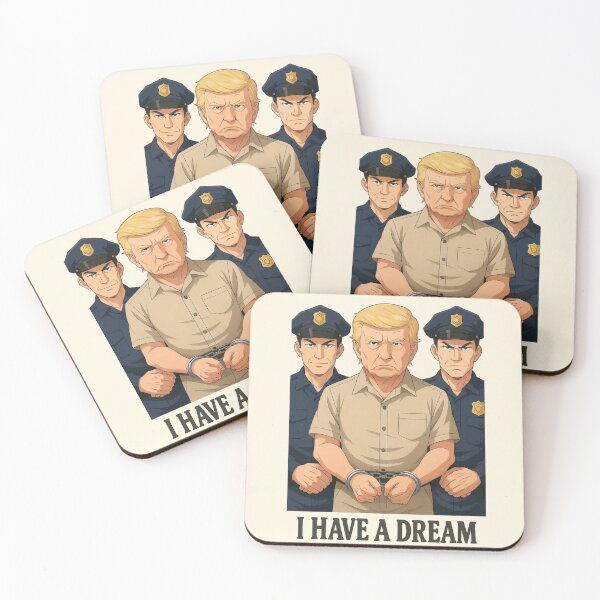 Item preview, Trump Arrest Police Anime Manga designed and sold by Voodoo Store Paranormal Collections.