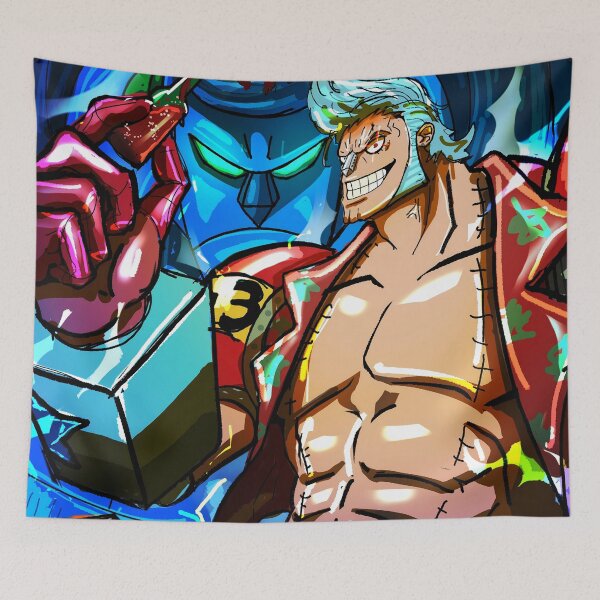 Item preview, Franky One Piece Neon Cyborg Super Energy designed and sold by MicaheHaffner.