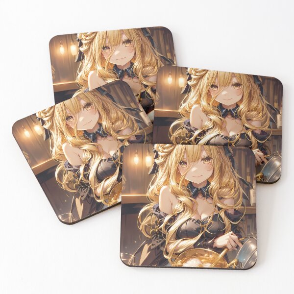 Item preview, Hoshimiya Mukuro Date A Live Warm Kitchen Golden Charm designed and sold by MicaheHaffner.