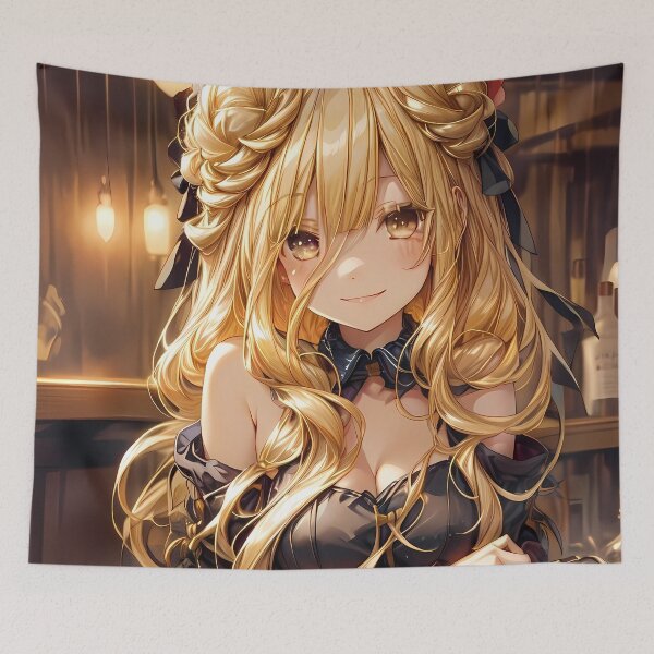 Item preview, Hoshimiya Mukuro Date A Live Warm Kitchen Golden Charm designed and sold by MicaheHaffner.