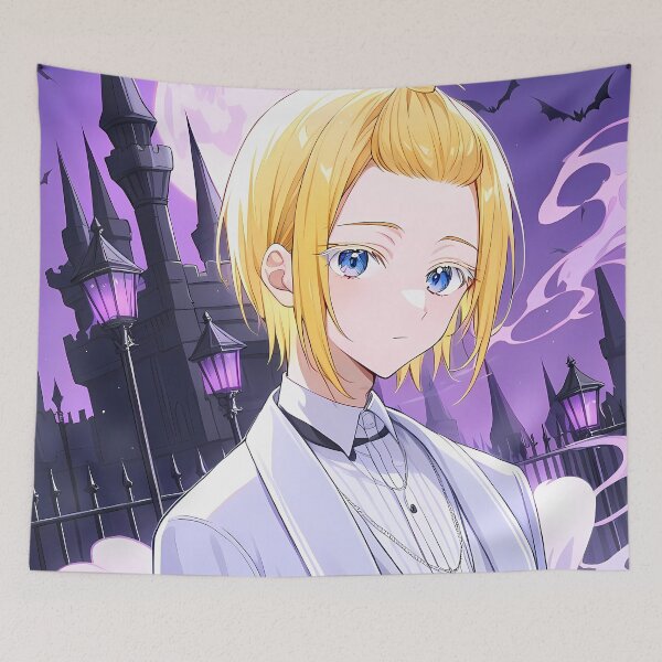 Item preview, Arthur Boyle Fire Force Moonlit Castle White Suit Mystery designed and sold by MicaheHaffner.