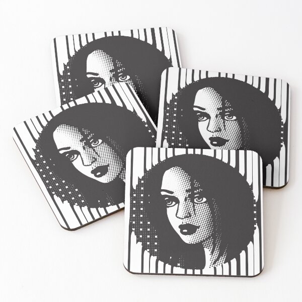 Item preview, Bold Pop Art Portrait of a Woman designed and sold by cremedecolor.