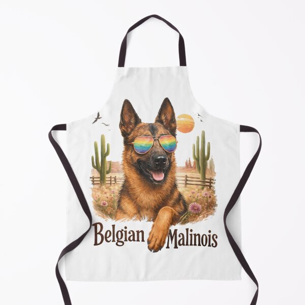 Aperçu de l'œuvre Malinois belge - Vintage créée et vendue par clarkfraser.
