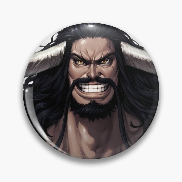 Item preview, Kaido One Piece Fierce Horned Emperor Closeup designed and sold by MicaheHaffner.