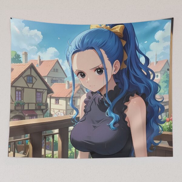Item preview, Vivi One Piece Blue Hair Balcony Princess Mood designed and sold by MicaheHaffner.