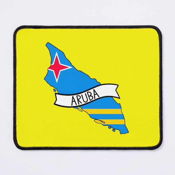 Item preview, Aruba Flag Map | Aruban Flag Country Map | Patriotic Aruba Gift | Caribbean Travel Souvenir Design designed and sold by ronakris009.
