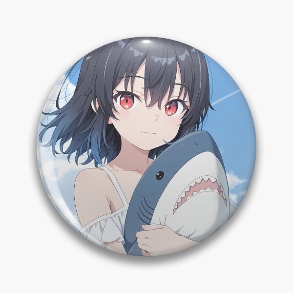Item preview, Umi Asanagi Second Prettiest Girl Ocean Shark Smile designed and sold by MicaheHaffner.