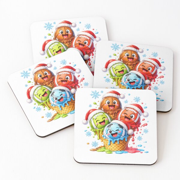 Item preview, sports ice cream santa hat designed and sold by QuiteOrbit.