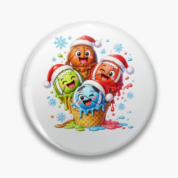 Item preview, sports ice cream santa hat designed and sold by QuiteOrbit.