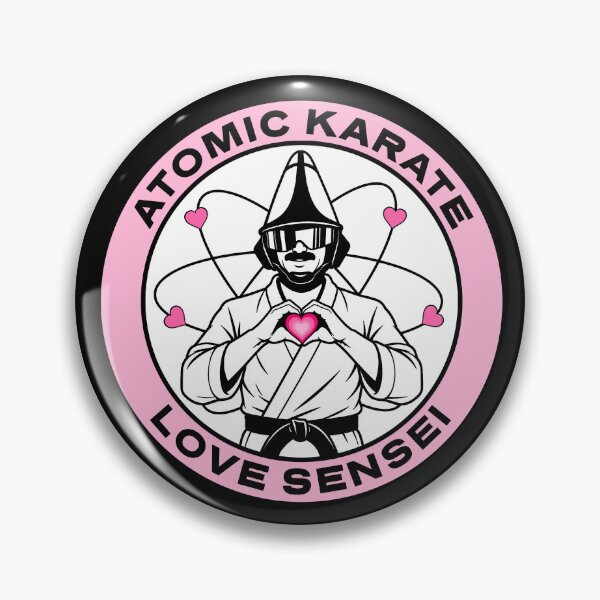 Item preview, Love Sensei (Alternate) - Atomic Karate - TWRP designed and sold by Periwinkle Popsicle.