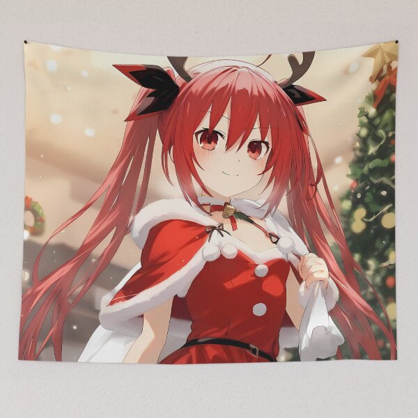 Item preview, Kotori Itsuka Date A Live Festive Cape Christmas Glow designed and sold by MicaheHaffner.
