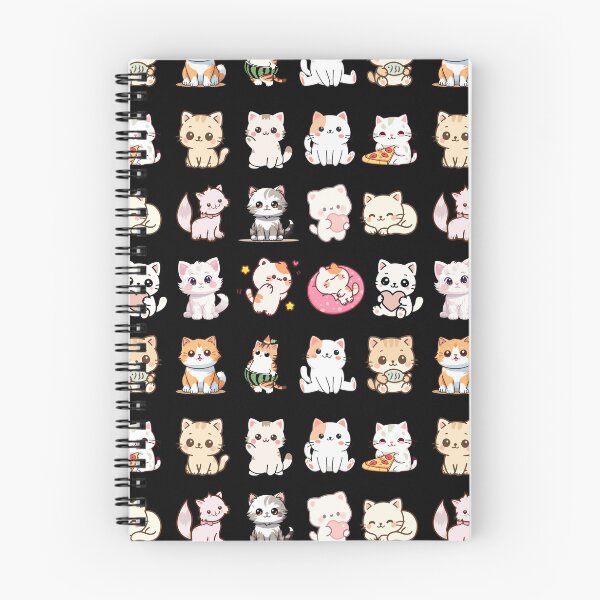 Item preview, Cute Kawaii Cat Pack - Chibi Kitten Bundle designed and sold by creativerooney.